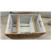 Image 3 : Schweppes Wooden Crate, 8 × 10 × 16” and 7 Soda Bottles: Hires, 7UP, Pepsi, Wynola