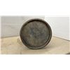 Image 5 : Vintage Galvanized Metal Milk Can with Handle and Matching Galvanized Metal Funnel