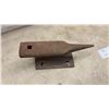Image 5 : Vintage Cast Iron 7 1/2 Ton Screw Jack and Small Anvil, 4 1/4 × 11 1/4 × 4 1/4”