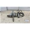 Image 6 : Vintage Electric Drill, Drill Press Stand, and Hand-Crank Brace Drill