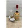 Image 8 : Vintage Singer Automatic Electric Iron, Bromwell's Measuring-Sifter, Oil Lamp