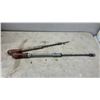 Image 13 : Vintage Wooden Carpenters Toolbox With Auger Bits, Chisels, Gouges, Brace Drill, Hand Saw