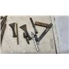 Image 9 : Vintage Wooden Carpenters Toolbox With Auger Bits, Chisels, Gouges, Brace Drill, Hand Saw