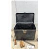 Image 2 : Vintage Stanley Bailey Bench Plane, Transitional Plane, Brace Drill, Chisels, Files