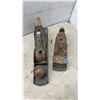 Image 4 : Vintage Stanley Bailey Bench Plane, Transitional Plane, Brace Drill, Chisels, Files