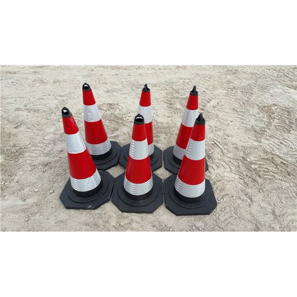 6 Pylons 28” Tall