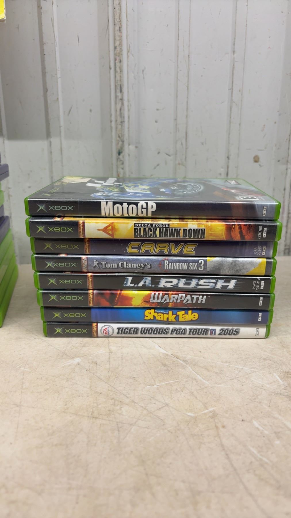 Box of Video Games: Xbox, Xbox 360, PlayStation 2, PlayStation 3