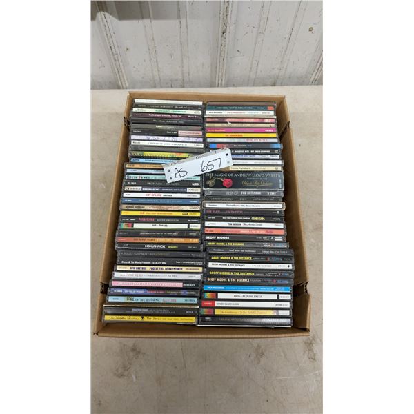 Lot of CD’s: Geoff Moore, Johnny Reid, Tom Jackson