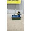 Image 3 : Vintage Cast Iron Mechanical Fishing Bank - Works and Full Tackle