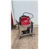 Image 1 : Lincoln Electric SP-125 Plus MIG Welder, BlueShield Gas Tank, and Welding Cart
