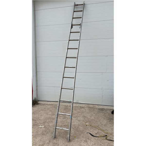 1-Piece 14 Ft Aluminum Ladder