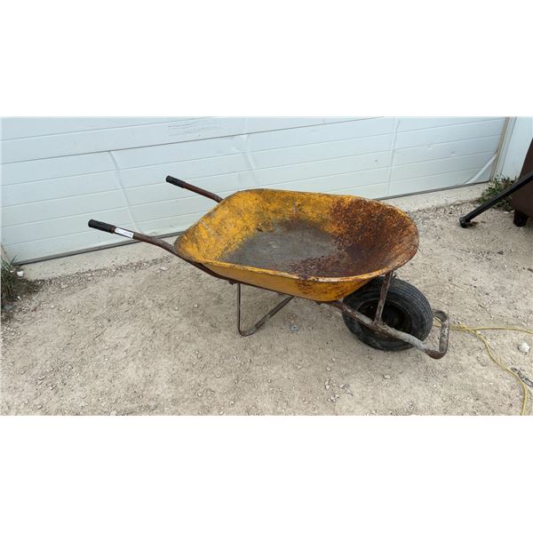 Metal Wheelbarrow