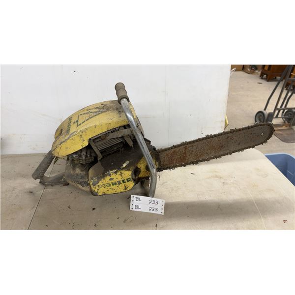 Vintage Pioneer Chainsaw