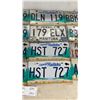 Image 4 : Manitoba License Plates: 16 Assorted Friendly Manitoba and Other License Plates