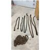 Image 1 : 4 Length of Chain; 2 with Hooks