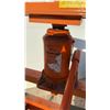 Image 4 : 20 Ton Shop Press with 20 Ton Hydraulic Jack, Press Plates, and Handle