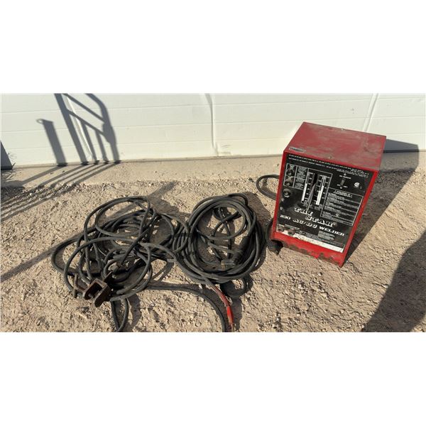 Century Tri-Star 230 AC/DC Welder, Model 110-114, and Welding Cables