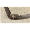 Image 5 : Pair of Vintage Hand Scythes with Curved Wooden Snaths and Rusted Metal Blades