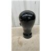Image 4 : Black Glass Head 11.5” x 6.5”