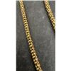 Image 5 : 2 Lockets with Chains, Germany Necklace, Vintage Gold Tone Porcelain Pendant Necklace - 20” Chain