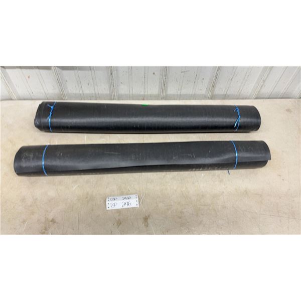 2 Rubber Back Entrance Matts - 36” x 48” - Clean