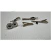 Image 4 : Vintage Men's Cufflinks and Tie Clips Including Century, Kiwanis, and Brunswick with Eaton's