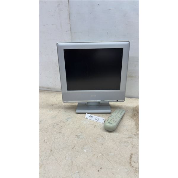 Toshiba 15DL75 15” LCD Color TV, With Remote. No Power Cord