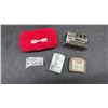 Image 1 : Three Lighters, Rare Vintage Colibri S23 West Germany, Orient Express Train, Auer and Hand Warmer