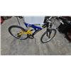 Image 4 : Supercycle Hooligan Downhill Full-Suspension Mountain Bike, Aluminum Frame, Shimano Shifters. 26”