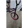 Image 3 : Kids' Single-Speed Bicycle with Purple Frame and Pink Front Rim. 20” monster high