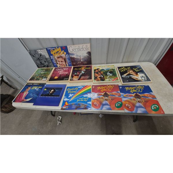 Vintage Vinyl Record Album Lot Including Anne Murray, Bobby Vinton, The Gentlefolk
