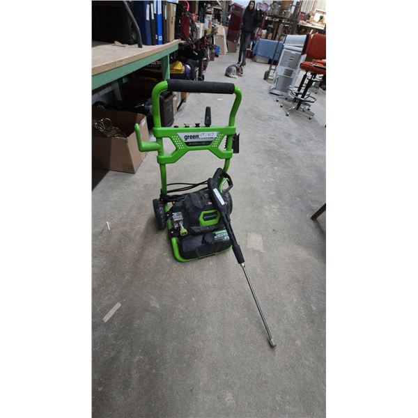 Greenworks CT-817 2100 PSI 1.2 GPM Pressure Washer with Wand and Hose