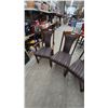 Image 5 : Set of 6 Wooden Dining Chairs With Striped Upholstered Seats and Backs, 1 Armchair, 5 Side Chairs