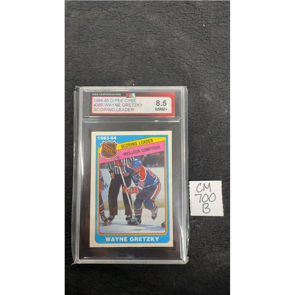 Graded Wayne Gretzky Edmonton Oilers Card