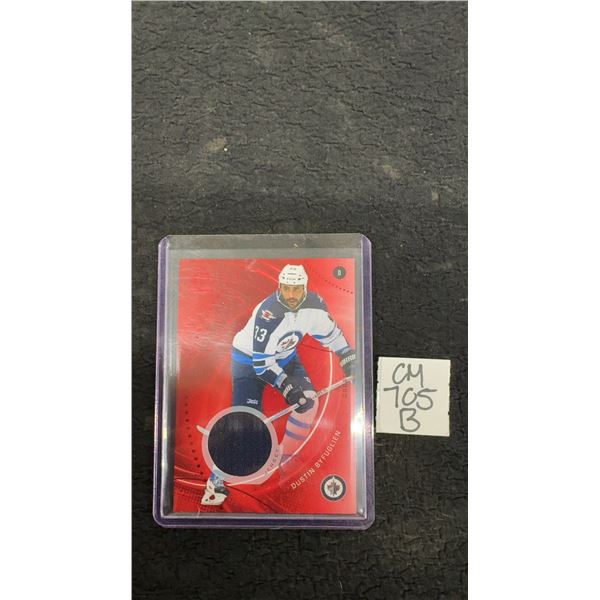 Dustin Byfuglien Jersey Patch Winnipeg Hets Card