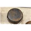 Image 4 : Vintage Smart No. 8 Cast Iron Dutch Oven with Lid and Antique Metal Can with Spout
