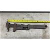 Image 3 : Antique Trimo 18” Pipe Wrench, 15” Monkey Wrench, Large Open-End Spanners