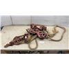 Image 1 : Antique Louden's Good Luck Hay Carrier, Loft Hoist with Rope