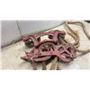 Image 3 : Antique Louden's Good Luck Hay Carrier, Loft Hoist with Rope