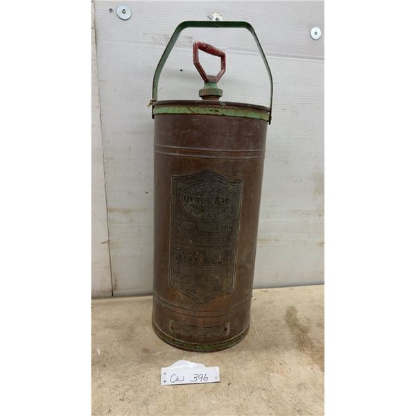 General Quick Aid Fire Guard Model P-909 Safety Phlare Pump 5-Gallon Fire Extinguisher