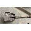Image 5 : Vintage 8-Tine Pitchfork, 3-Tine Digging Fork, and Round-Point Shovel with Wooden D-Grip Handles