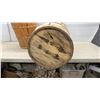 Image 7 : Three Vintage Wooden Bushel and Orchard Baskets, Various Sizes