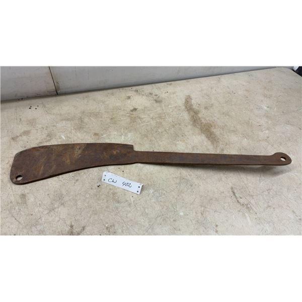 Antique Hand-Forged Steel Clever, Length 30”