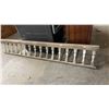 Image 13 : Three Antique Architectural Salvage Wooden Balustrade Sections with Turned Balusters, 55, 59 and