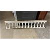 Image 3 : Three Antique Architectural Salvage Wooden Balustrade Sections with Turned Balusters, 55, 59 and