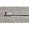 Image 1 : Vintage Hand-Operated Cast Iron Barrel Pump with Spout
