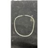 Image 3 : Platinum Plated 7.5mm Serpentine Necklace, 24” Long