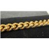 Image 3 : 18K Gold Plated 3.0mm Cuban Link Bracelet, 7.75” Long