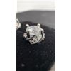 Image 5 : 925S 1.0ct Each Simulated Diamond Stud Earrings, 925S with White Gold Overlay
