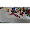 Image 5 : Assorted Toy Farm Vehicles Including Tractors, Tonka Horse Trailers, Sea Land Semi